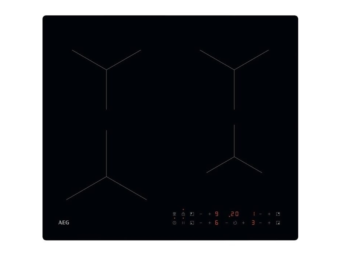 Placa de Indução AEG TN64IA0BIB (Elétrico - 58 cm - Preto)