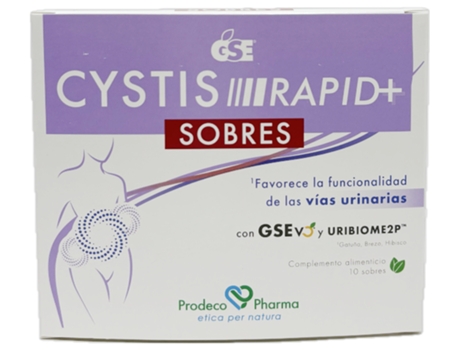Cystis Rapid 10 Sobres 3,4 Gr Gse Organic Supplements