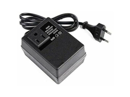 Transformador De 220v Para 110v, 200w, Com Ficha Europeia, Para Tensão Reduzida...debuns