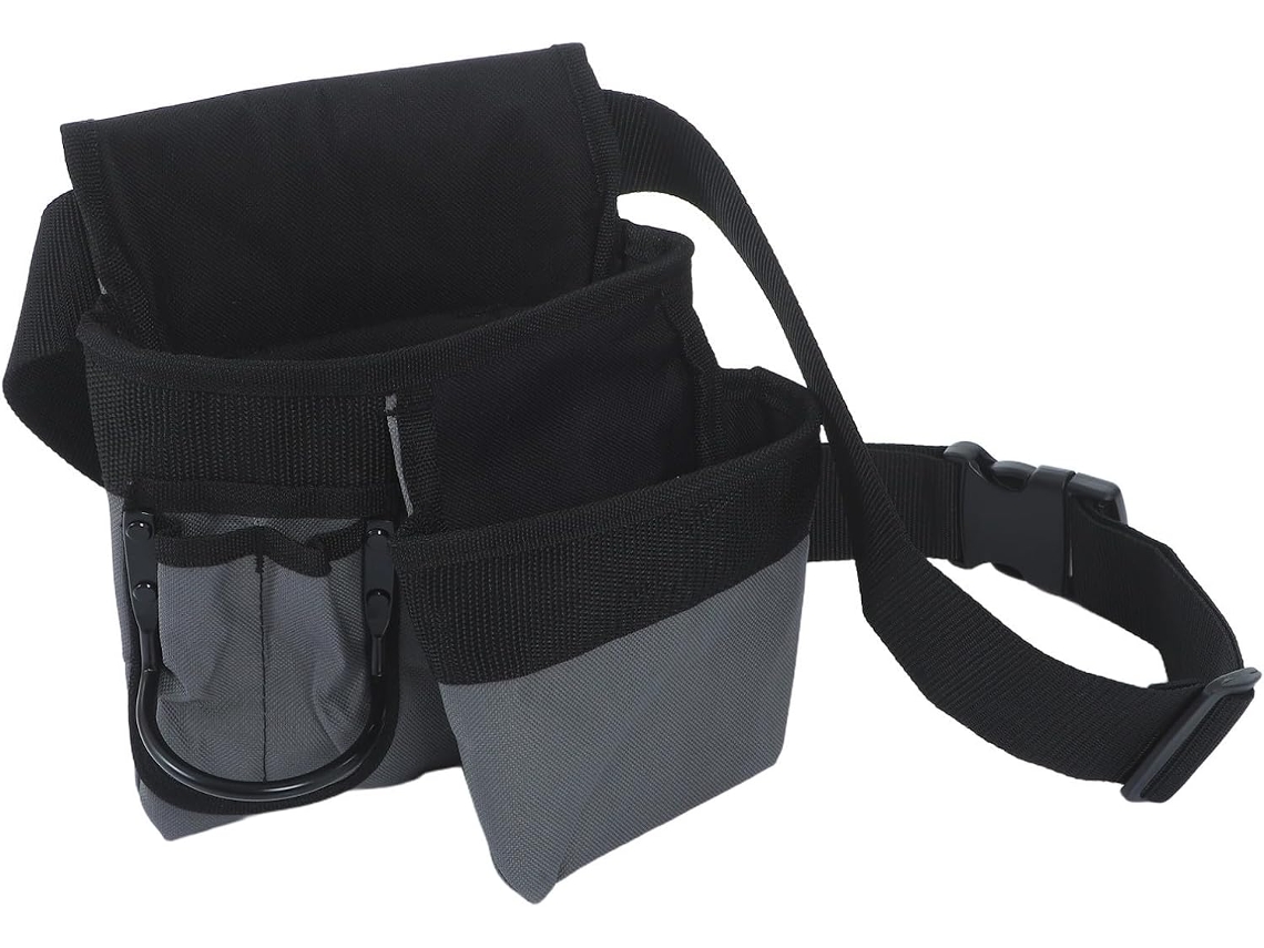 Bolsa Para Ferramentas Didiseaon Com Alça De Ombro Ergonômica, Em Lona Resistente Com Múltiplos Compartimentos, Grande