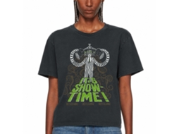 Rockinstone Beetlejuice It's Show-time Black T-shirt Size:xl