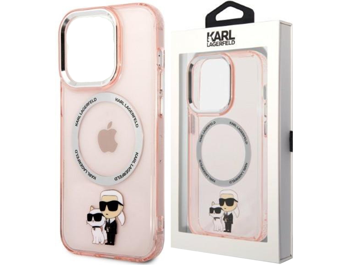 Capa Rígida Karl Lagerfeld Para Iphone 14 Pro Max 6.7 Icônico Karl