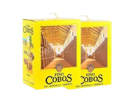 Vinho fortificado NAVISA Fino Cobos Pedro Ximénez Montilla-Moriles Bag in Box (5 L - 2 Unidades)