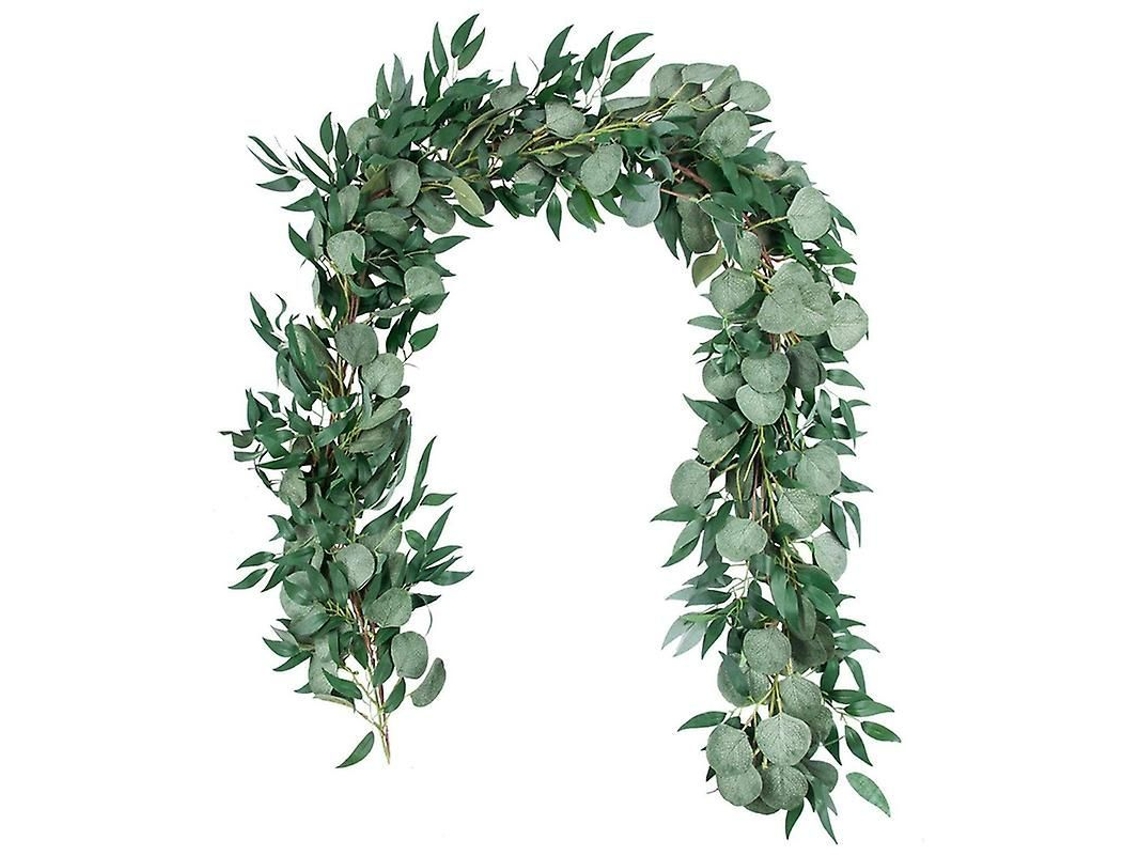 Fasst vine Artificial de Eucalipto Colgante Decoración Hogar Props