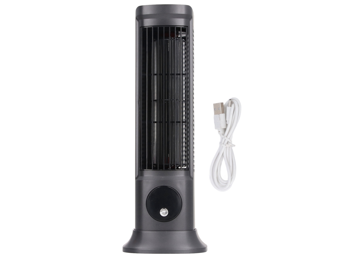 Ventilador de Mesa Sem Lâmina Silencioso 3 Níveis Ajustáveis