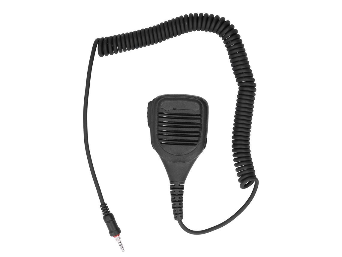 Aetheria microfone de Mão Walkie Talkies Impermeável Ip54 com Cabo Enrolado para Icom M33/m25