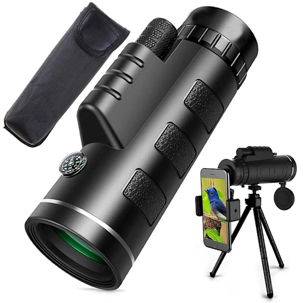 Suporte para Celular com Monocular Telescópio 40x60 BRILVIBERA