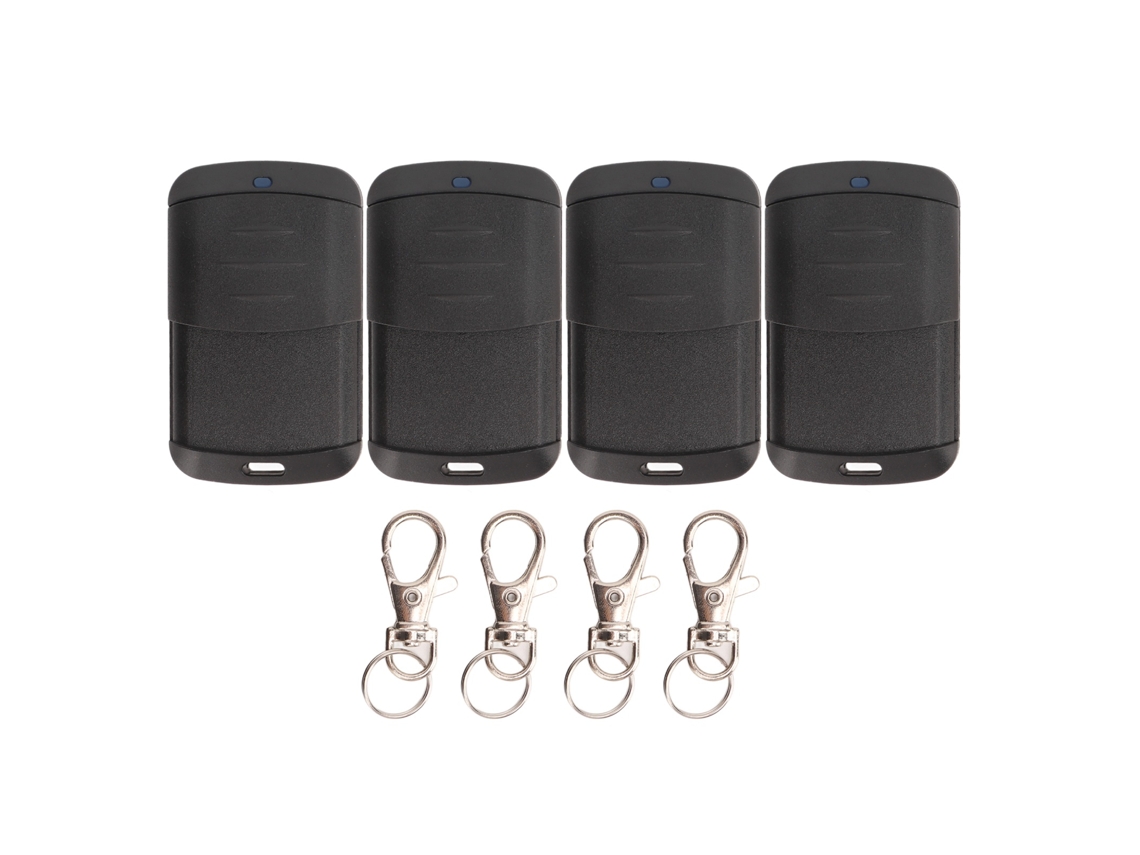 Controle Remoto Universal à Prova D'água de 433 Mhz para Porta Garagem, Persianas e Cortinas BRILVIBERA
