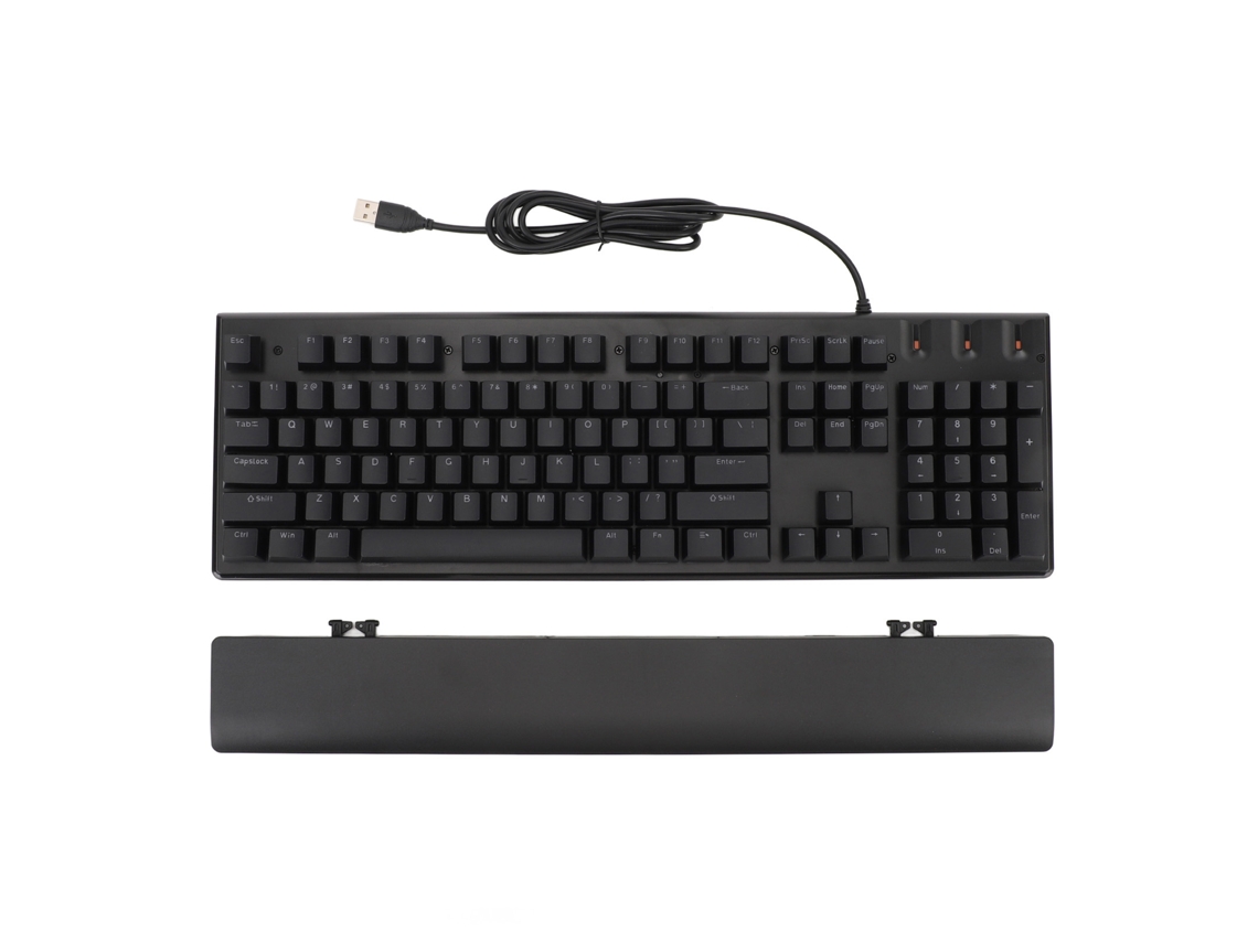 Teclado Mecânico Gamer Rgb Com Interruptores Azuis