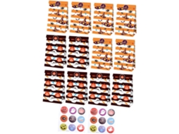 Pacote Com 12 Sacos De Papel Kraft Para Doces E Biscoitos Com Temas De Halloween Perfeitos Para Gokoco