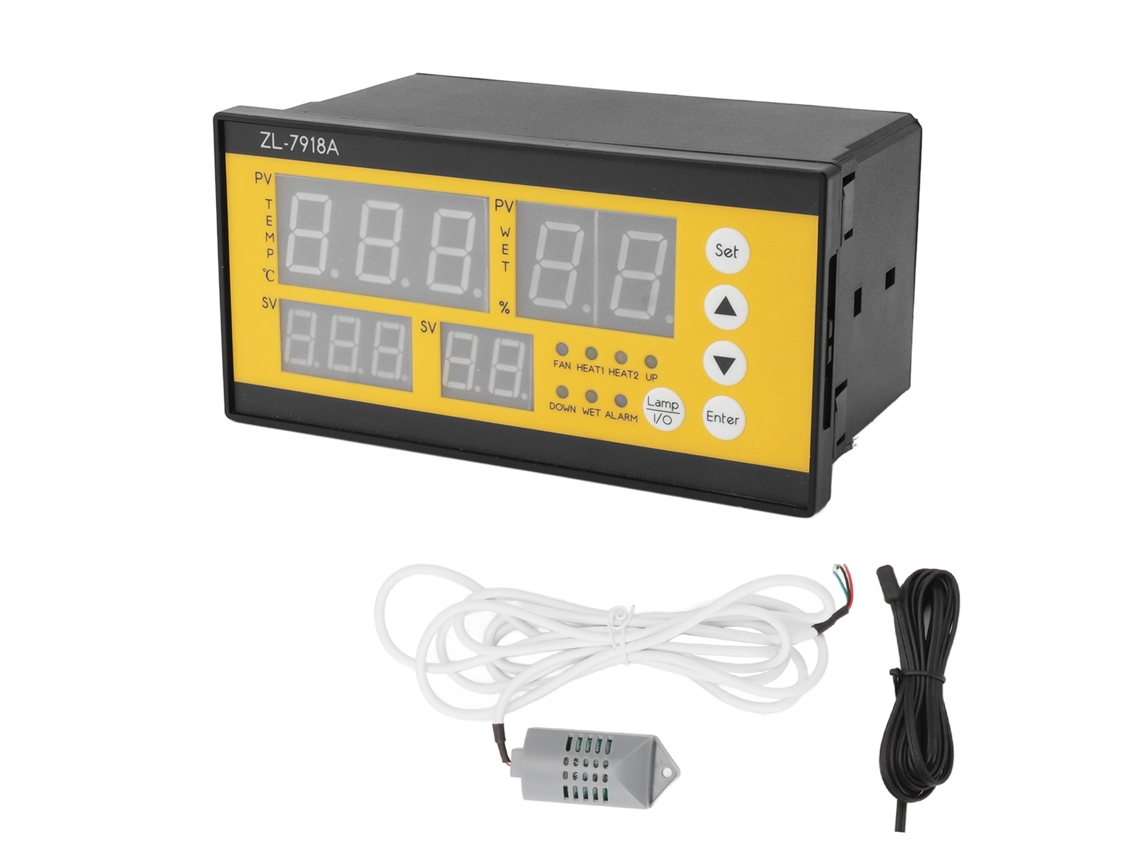 Controlador digital de temperatura para aquecimento e resfriamento | S/MARCA