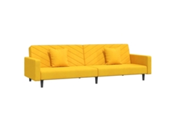 Sofa Bed, Sofa Beds Vidaxl Amarelo Veludo (n/a)