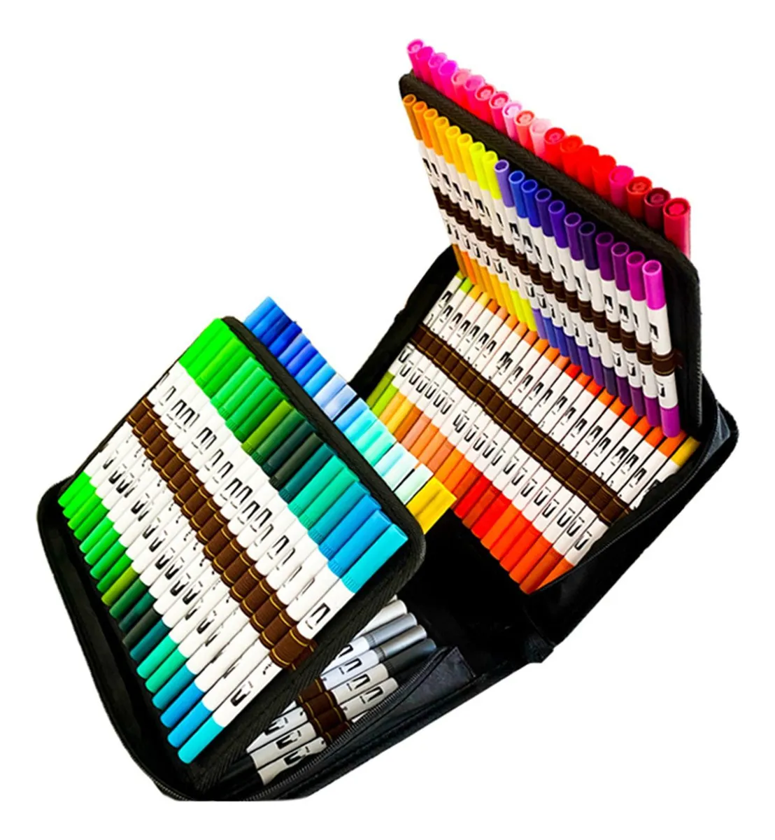 Conjunto De Canetas De De 120 Cores, Canetas De Marcador Devayotoy