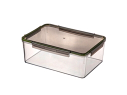 Caixa Hermética para Pepinos em Conserva Pet 5600ml Recipiente de Armazenamento Multifuncional