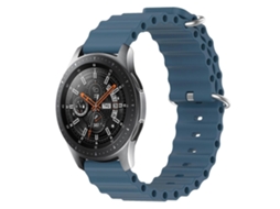 Pulseira De Silicone De Cor Sólida Estilo Oceano Para Samsung Galaxy Watch 46mm 22mm