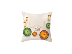 Almofada de encosto Golden Moon Peach, estilo étnico, impressão para quarto LAXISCREED
