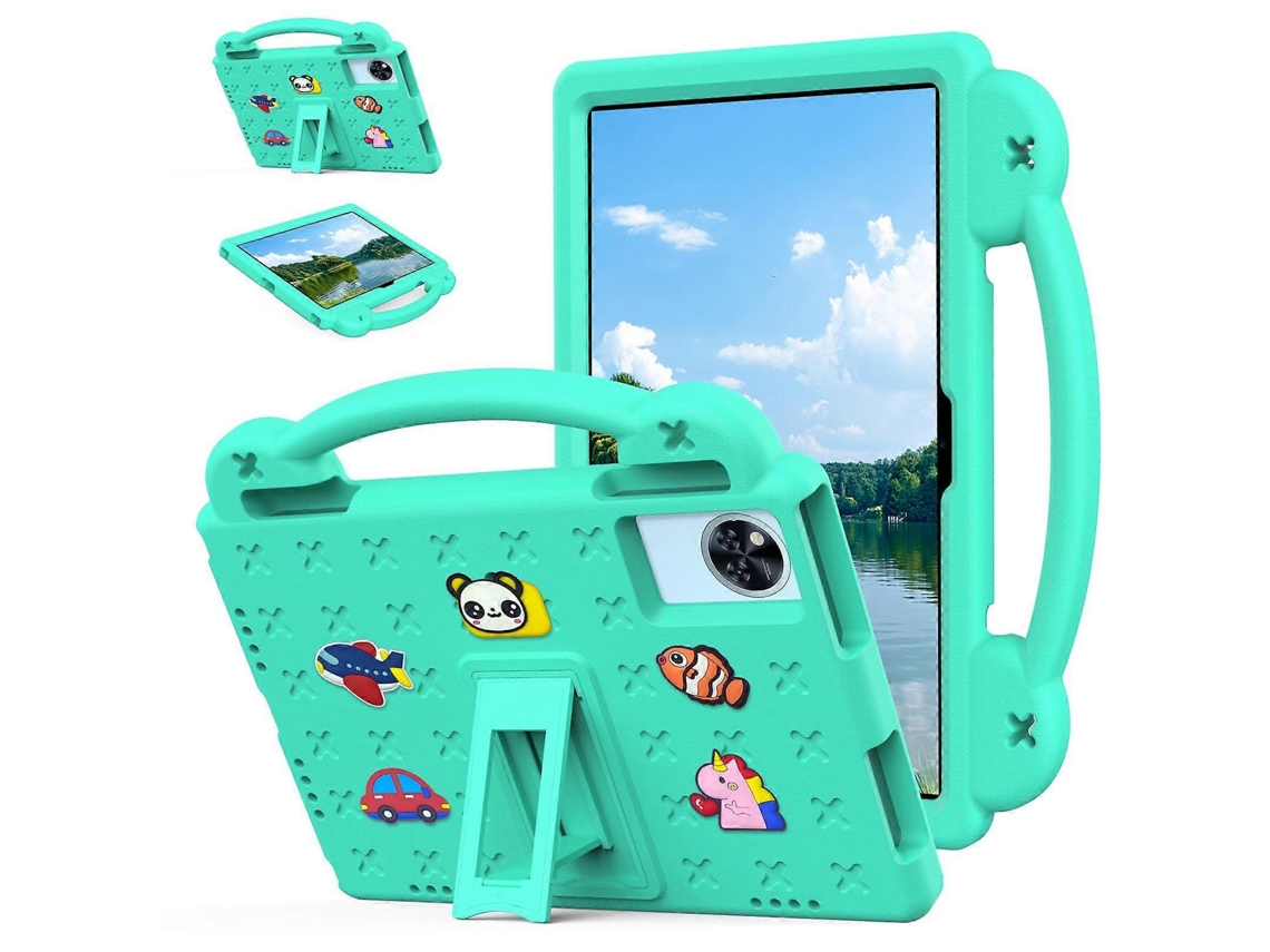 Capa infantil de EVA à prova de choque com suporte e alça para tablet da Webake