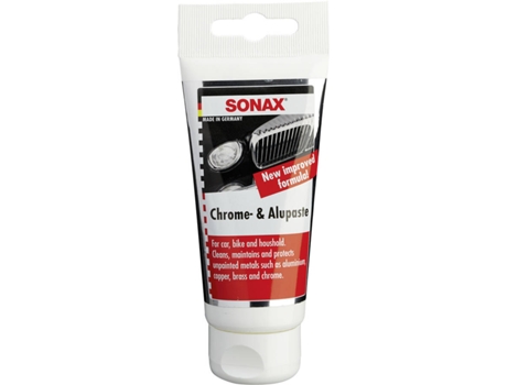 Produto de Limpeza SONAX Limpa Cromados e Aluminios (75ml)