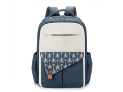 Mochila Multifuncional Para Fraldas, Impermeável, De Grande Capacidade, Com Dupla Camada, Ideal Para Mães E Bebês.azul Escuro Yunzii