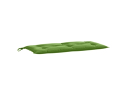 Garden Bench Cushion, Garden Bench Cushions Vidaxl Verde Tecido (100 X 50 X 7 Cm)
