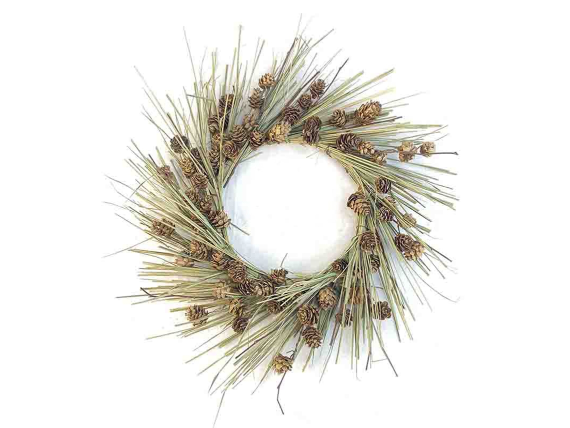 Laxiscreed Coroa De Palha De 40cm Com Efeito Pastoral Para Decoração Natal E Páscoa