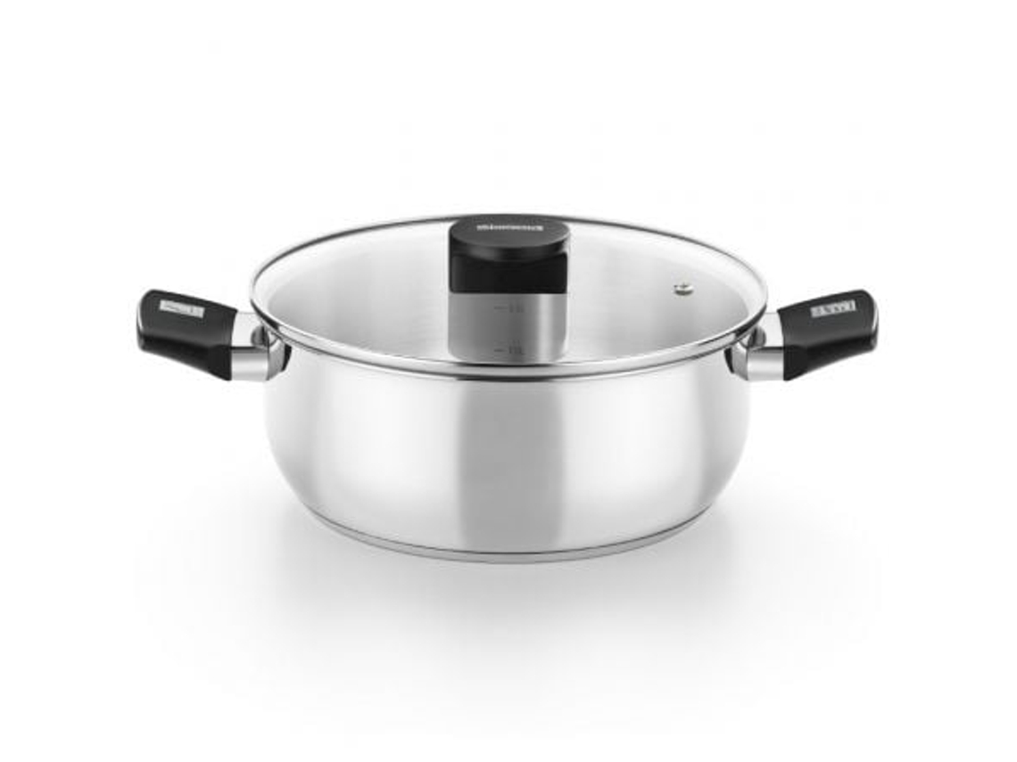 Caçarola MONIX Elite M240322/ Ø22Cm/ Alumínio Fundido/ Apta para Indução