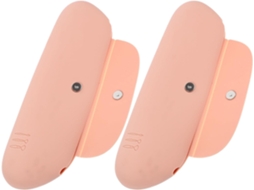 Conjunto De 2 Pincéis De Maquilhagem De Silicone - Estojo De Viagem