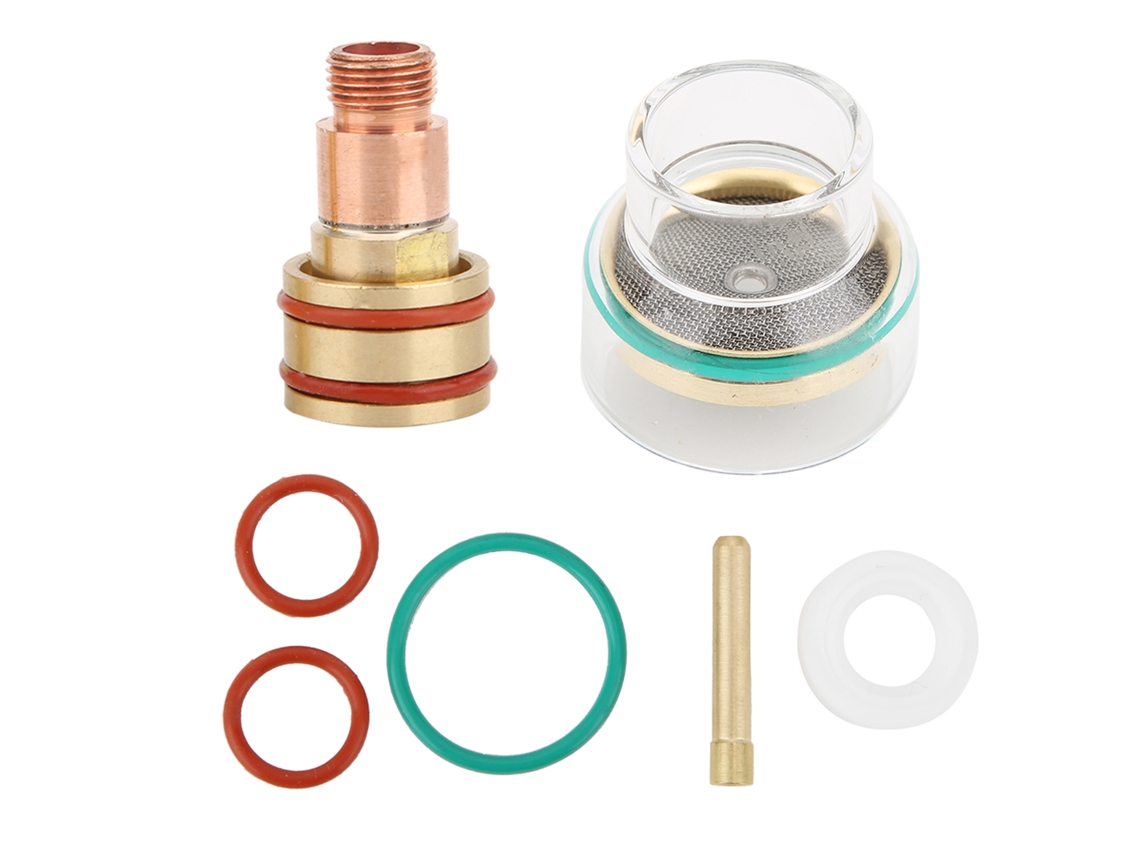 Kit De Soldadura Tig Tfm53ncn Com Tocha Tig, Copos De Vidro E Conos Para Wp17/wp18/wp26 2.4mm