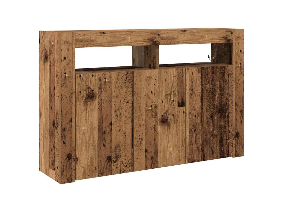 Buffet antigo de Madeira com Madeira Processada MAISON EXCLUSIVE (116x30x75 cm)