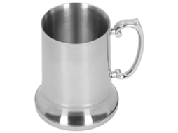 Nova Line caneca de Aço Inoxidável Prata com Alça 560ml para Bar Hotel Bebidas