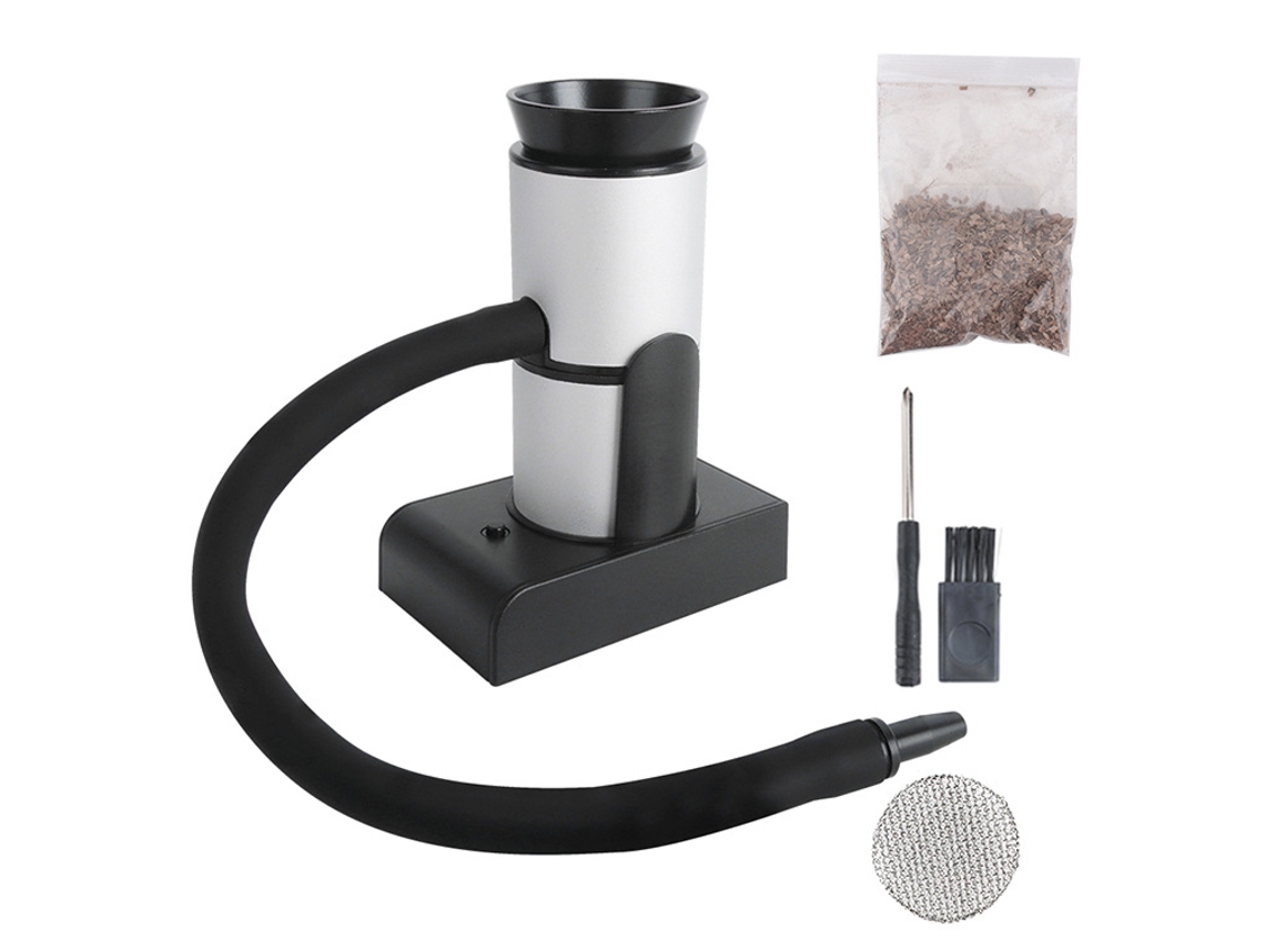 Pistola De Fumaça Portátil Para Coquetéis Com Lascas De Madeira, Bebidas, Queijo, Churrasco, Pizza, Salmão E Sous Vide