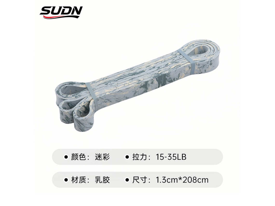 Conjunto De Faixas Elásticas De Látex Camufladas (2080*4,5*21mm) Para Fitness E Modelagem Corporal
