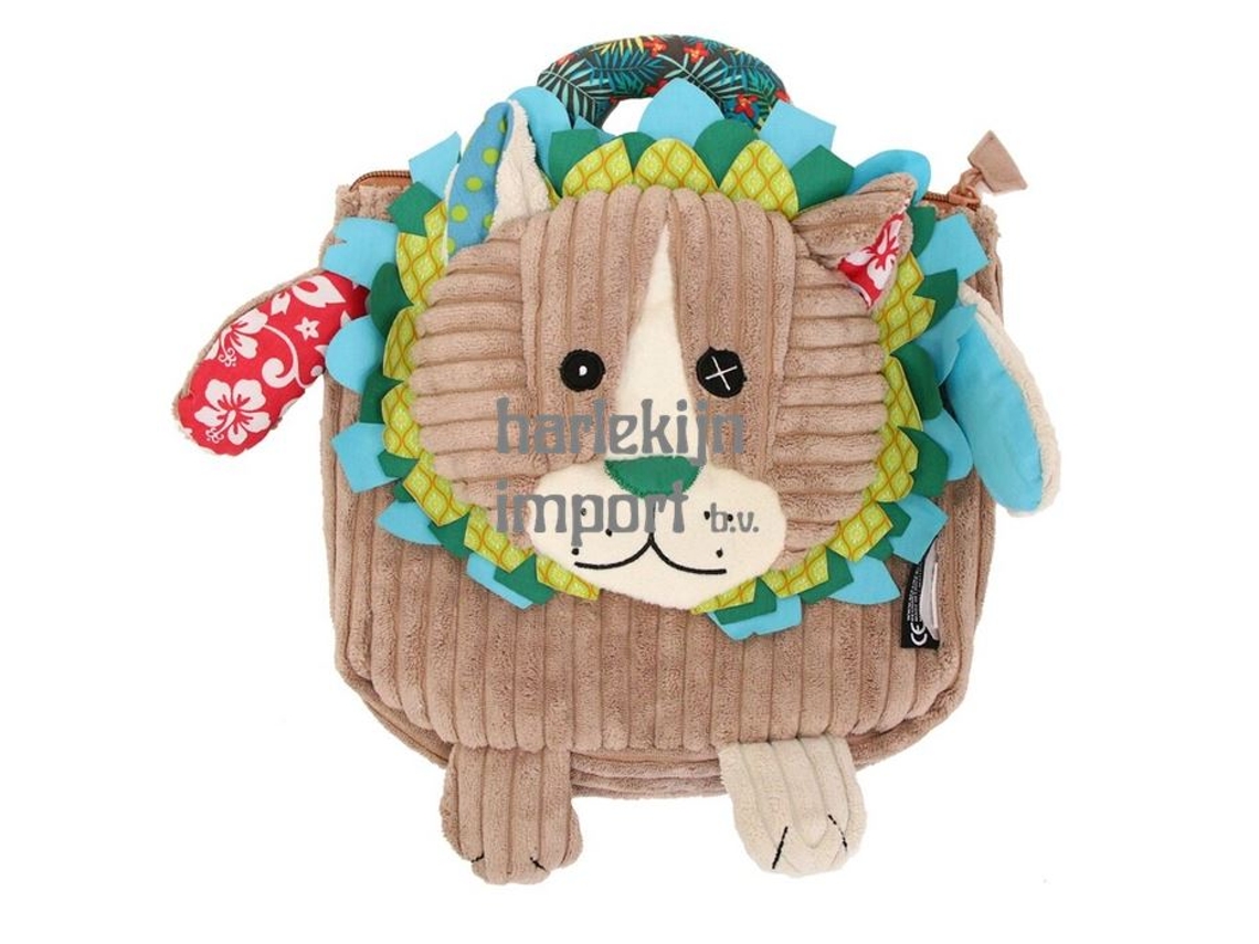 Mochila LES DÉGLINGOS Poliéster - 25 x 25 cm)