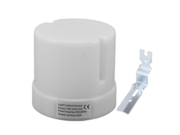 Sensor Fotocélula Externo, Interruptor De Luz Automático Crepuscular, 30a, Ip65, Compatível Com Luminárias Led Para