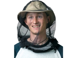 Máscara De Malha Para Cabeça Com Permethrina Contra Mosquitos, Insetos E Bugs