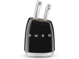 Bloco de Facas SMEG Anni 50 KBSF02BL (6 Unidades - Preto)