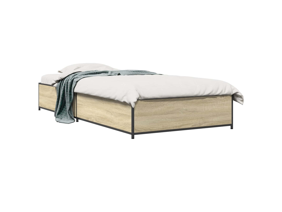 Estrutura da Cama Carvalho Sonoma 80 X 200 Cm VIDAXL