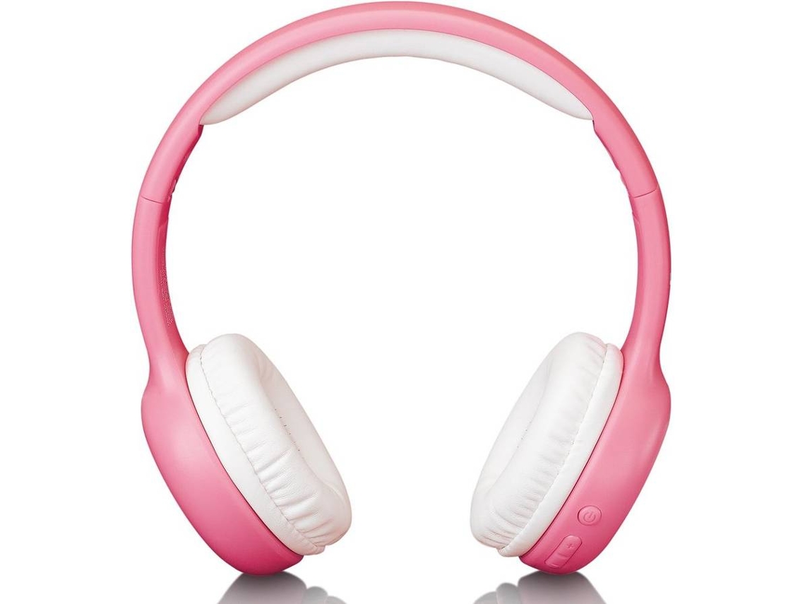 Auscultadores Bluetooth LENCO Hpb 110 (On Ear - Microfone - Rosa)