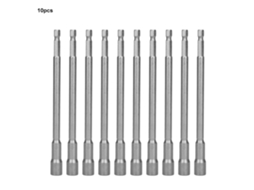10pcs Chave De Porca Com Shank Hexagonal Magnético 150mm Para Parafusadeira Elétrica 8mm