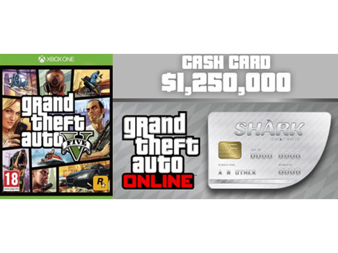 JOGO PARA XBOX ONE GTA V - GRAND THEFT AUTO V - TAKE2