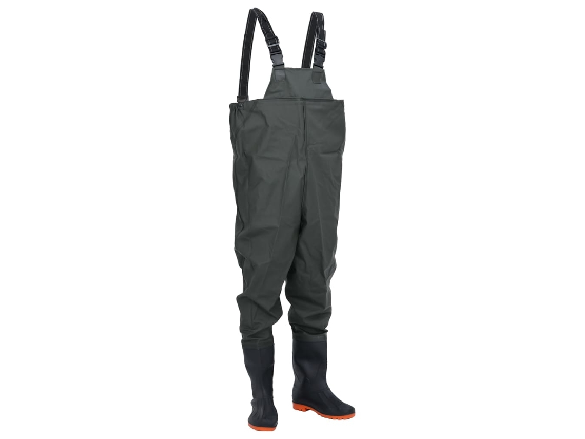 Chest Waders Vidaxl Verde Poliéster (n/a)