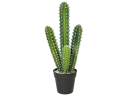 Cacto Artificial 53cm Vaso Planta Casa Escritório VELTRIX