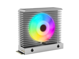 2280 M.2 Solid State Drive Argb Dissipador Cooler M.2 Ssd Cooler Com Almofada Térmica Slowmoose