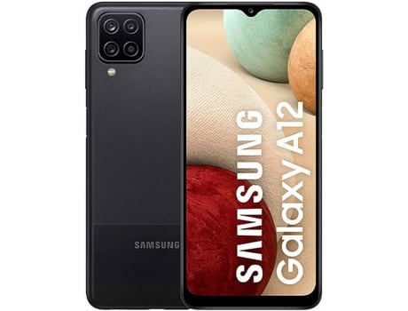 Smartphone SAMSUNG  Galaxy A12 (6.5'' - 4 GB - 64 GB - Preto)