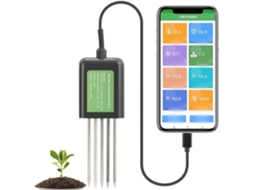 Analisador De Solo 7em 1, Sensor Usb, Com Ph Umidade Temperatura, Equipamento Para Análise Dispositivos