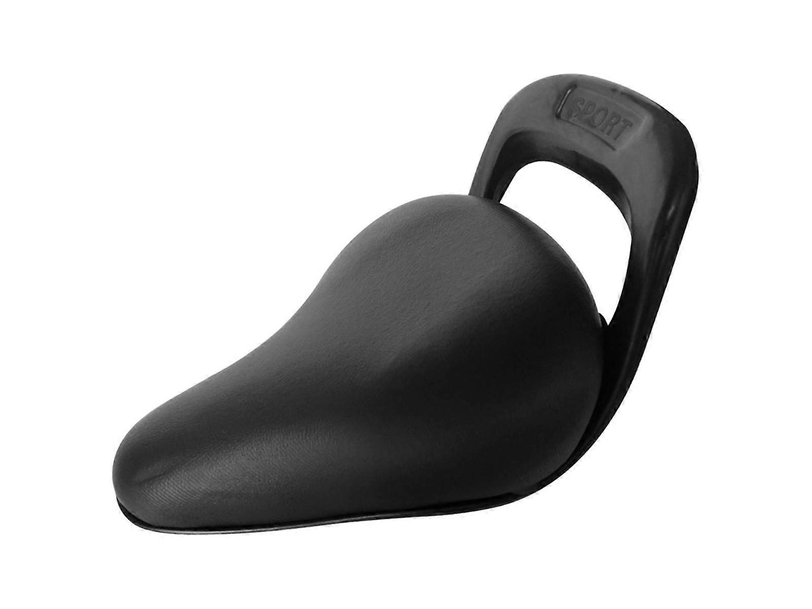 Cadeirinha De Bicicleta Infantil, Selim Com Alça, Assento Em Pu, Infantil Traseira Para Corrimão, Preto -aquaforge