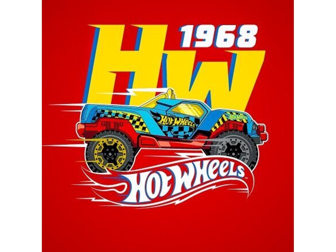 Toalha Hot Wheels, 70x140 Cm