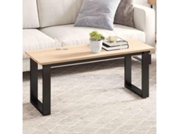 Vidaxl Tampo De Mesa Retangular 110x40x1,7 Cm Pinho Maciço