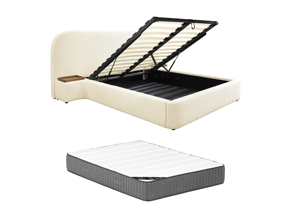 Cama Com Cofre Esteria