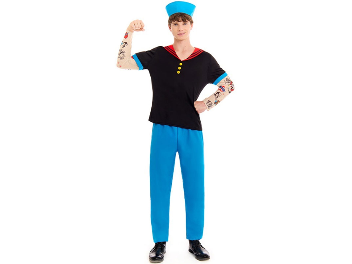 Fato de marinheiro forte para homem